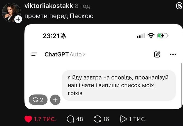 Мем та жарт про Великдень 2026